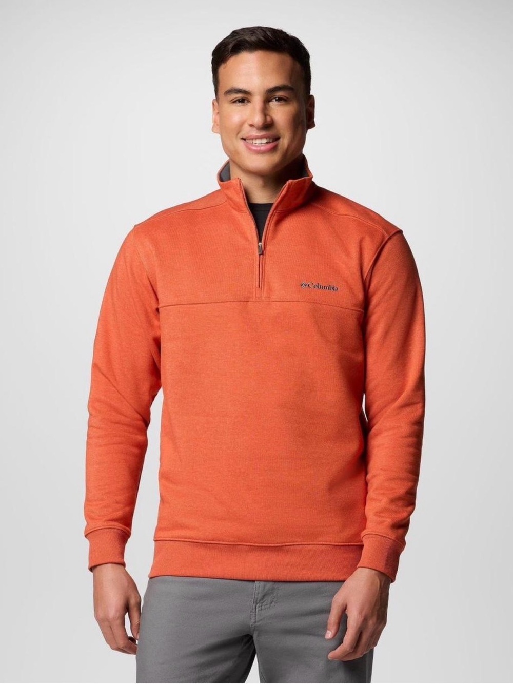 Columbia Men's Half-Zip Pullover Sweater - Picture 1 of 4
